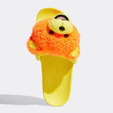 Jeremy Scott x adidas adilette Teddy