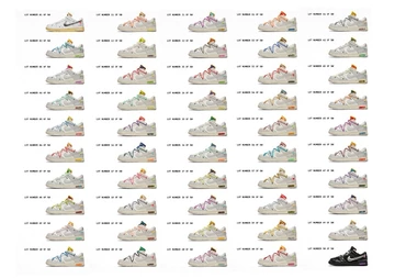 Off White Dunk The 50: Wie der Release ablaufen soll