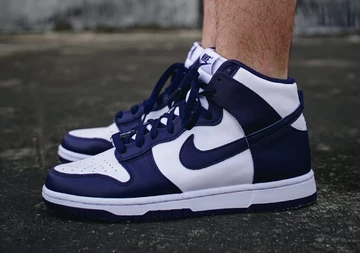 Nike Dunk High Midnight Navy
