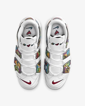 Nike Air More Uptempo 96 Love Peace Swoosh