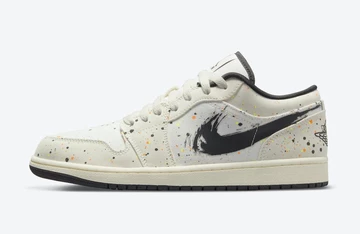 Jordan 1 Low Paint Splatters
