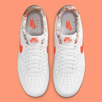 Air Force 1 White Team Orange Grind