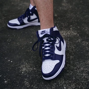 Nike Dunk High Midnight Navy