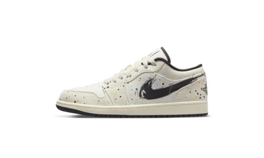 Jordan 1 Low Paint Splatter Brushstroke