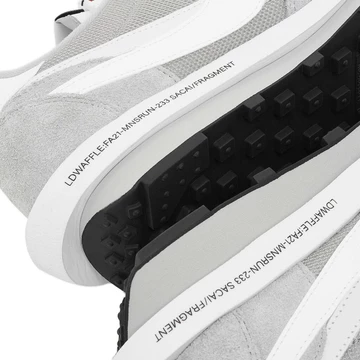 Fragment x Sacai x Nike Waffle Wolf Grey