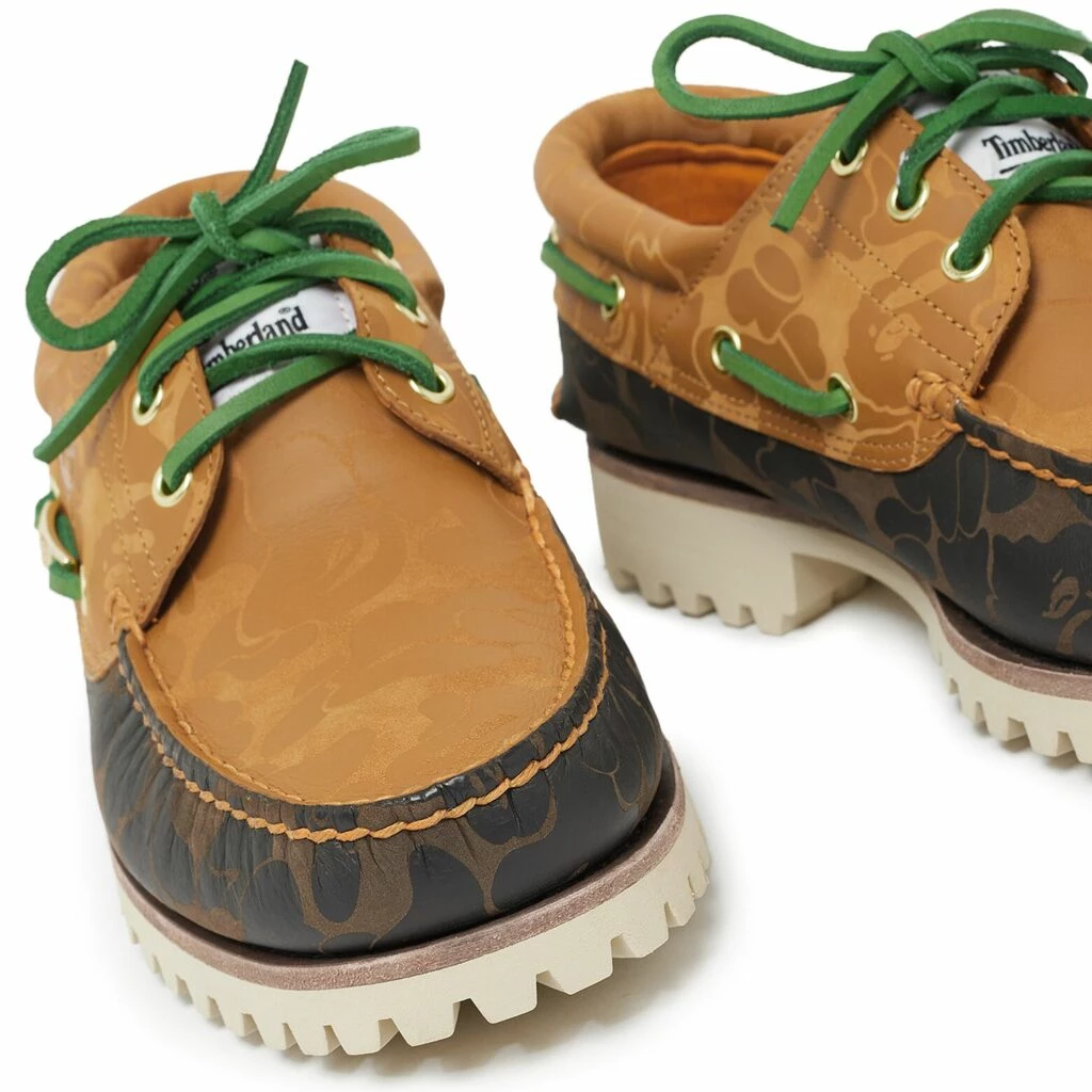 A BATHING APE × Timberland 3eye US9(27㎝) Bape x Timberland Bapesta 3 Eye Classic Hand Stitch Boat