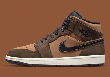 Jordan 1 Mid Mocha Brown