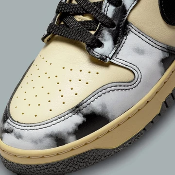 Nike Dunk High Black Acid Wash 1985