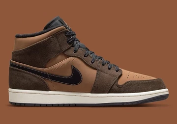 Jordan 1 Mid Mocha Brown