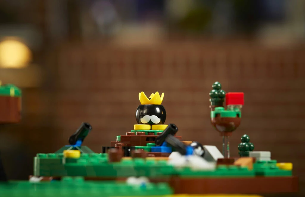 A LEGO Super Mario: Super Mario 64 Question Mark Block (71395) for