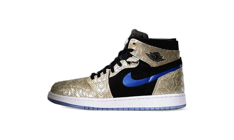 Jordan 1 High Zoom CMFT Gold Laser Dead Stock