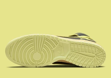 Nike Dunk High Acid Wash Yellow