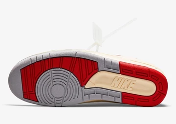 Off White x Nike Air Jordan 2 White Red