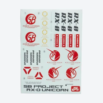 Gundam x Nike SB Dunk High Unicorn