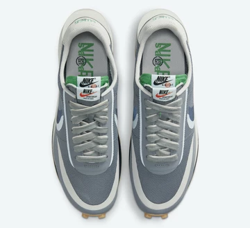 CLOT x Sacai x Nike LD Waffle Cool Grey