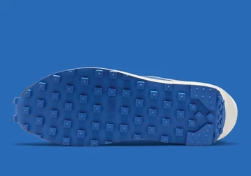 Undercover x Sacai x Nike Waffle Maroon and Team Royal