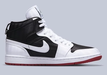 Jordan 1 Mid Utility Black White