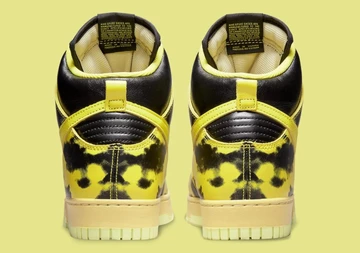 Nike Dunk High Acid Wash Yellow