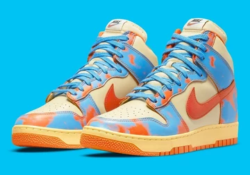 Nike Dunk High Acid Wash Blue - Colourway Nummer drei