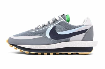 CLOT x Sacai x Nike LD Waffle Cool Grey