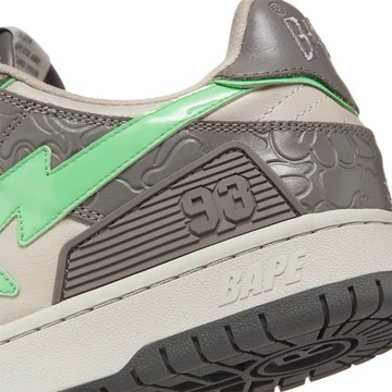 A Bathing Ape Bape Sk8 Sta Green Grey