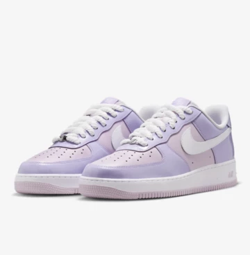Nike Air Force 1 Hydrangeas schräg