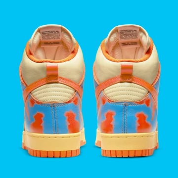 Nike Dunk High Acid Wash Blue