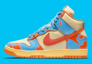 Nike Dunk High Acid Wash Blue - Colourway Nummer drei