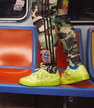 Jeremy Scott x adidas Forum Low Yellow Fluorescent