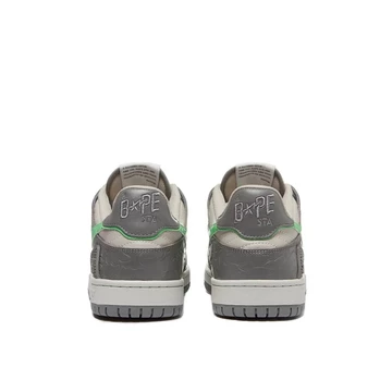 A Bathing Ape Bape Sk8 Sta Green Grey