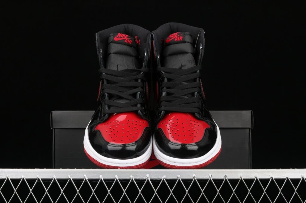 Black patent jordans outlet