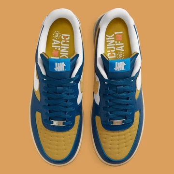 Air Force 1 UNDEFEATED Court Blue