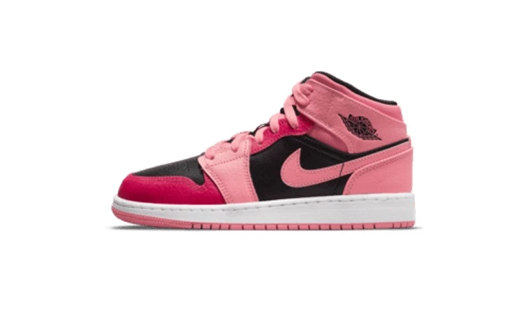 Jordan 1 Mid Rush Pink