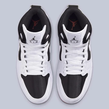 Jordan 1 Mid Utility Black White