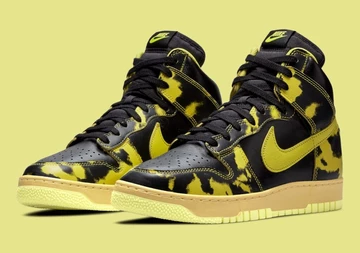 Nike Dunk High Acid Wash Yellow