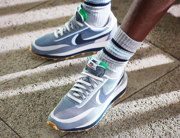 CLOT x Sacai x Nike LD Waffle Cool Grey