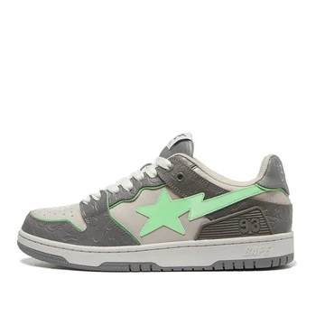 A Bathing Ape Bape Sk8 Sta Green Grey