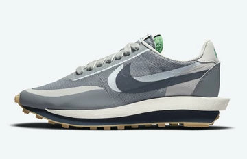 CLOT x Sacai x Nike LD Waffle Cool Grey