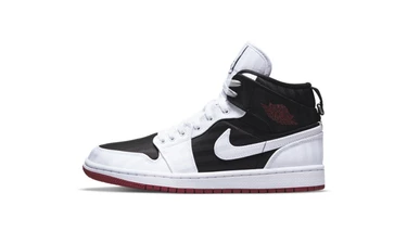 Jordan 1 Mid Utility Black White