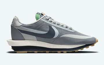 CLOT x Sacai x Nike LD Waffle Cool Grey