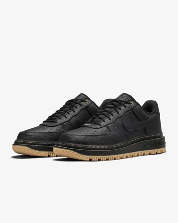 Air Force 1 Luxe Black Gum