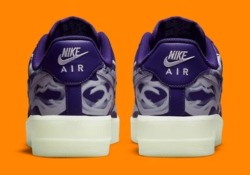 Nike Air Force 1 Purple Skeleton