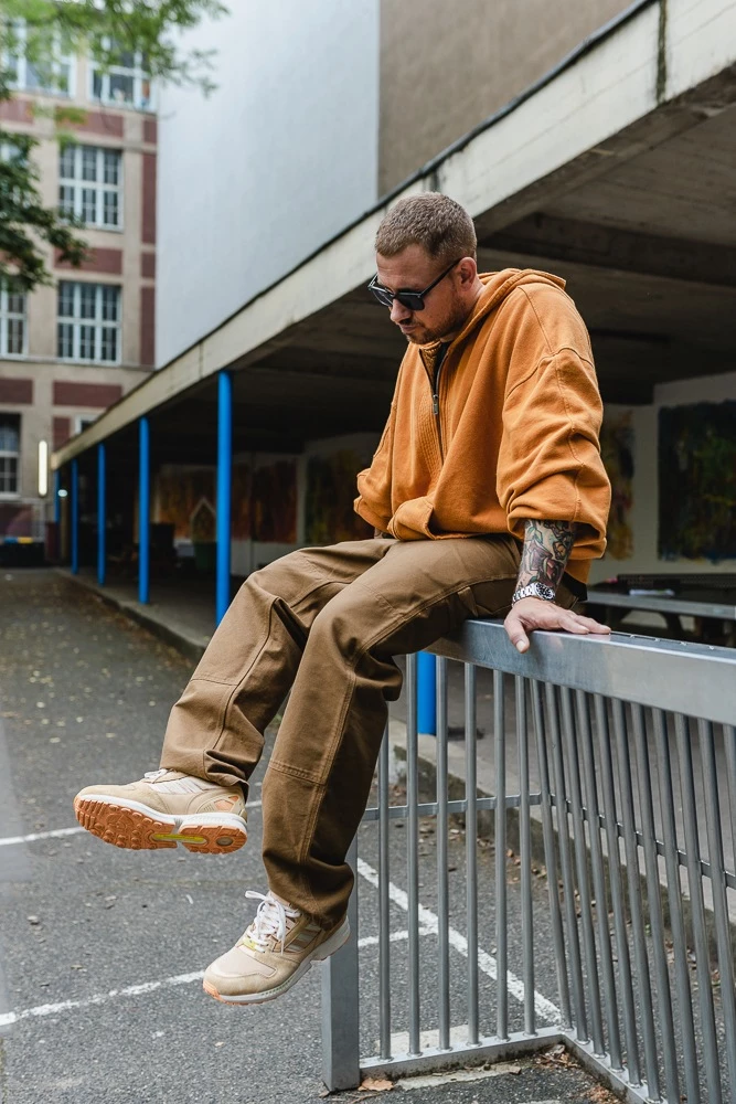 ZX 8000 Hazy Beige - on feet looks | Dead Stock
