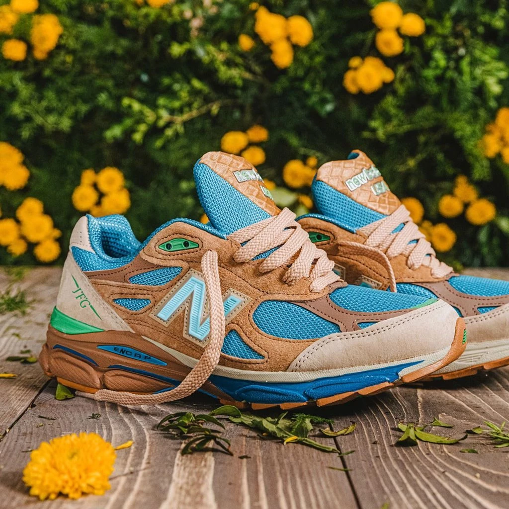 New balance 990 blue orange store