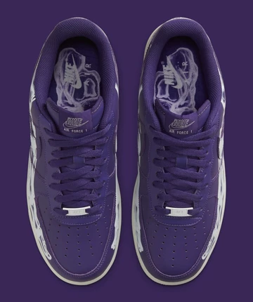 Air Force 1 Purple Skeleton