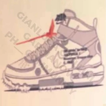 OFF WHITE x Nike air Force 1 Mid