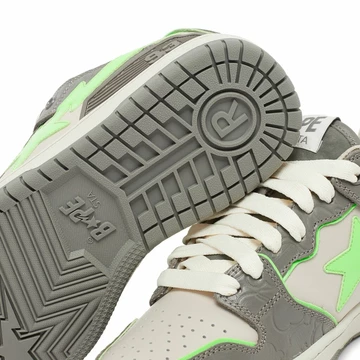 A Bathing Ape Bape Sk8 Sta Green Grey
