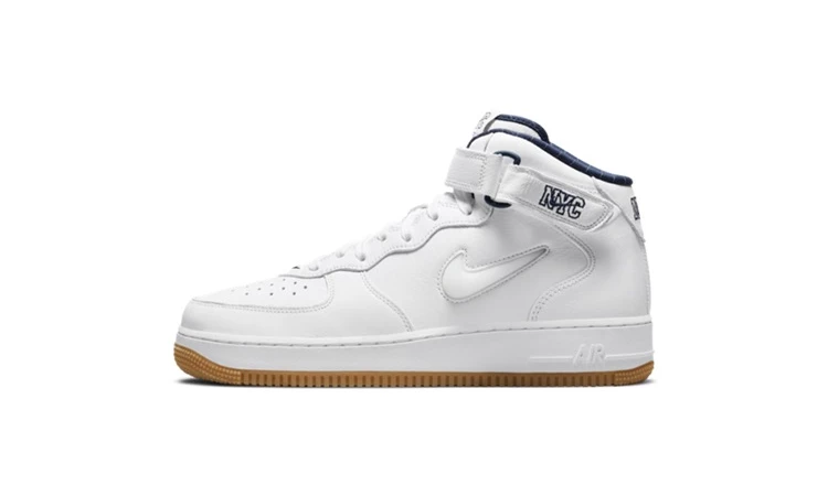 Air Force 1 Mid NYC White DH5622 100 Dead Stock