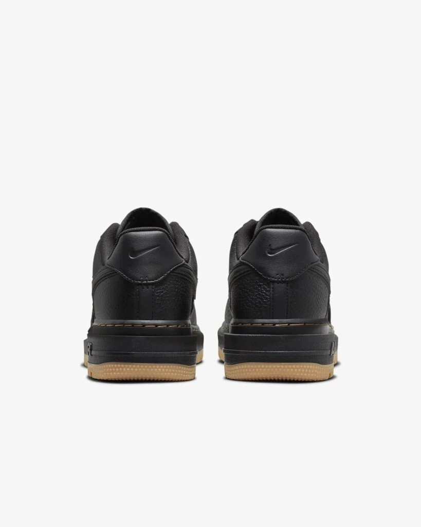 Air Force 1 Luxe Black Gum DB4109 001 Dead Stock