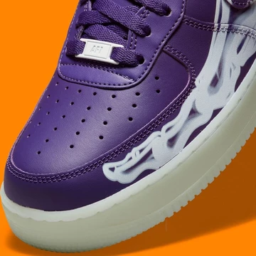 Nike Air Force 1 Purple Skeleton